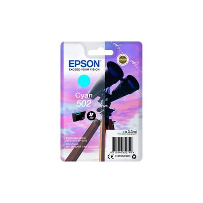 Epson C13T02V24010 Original Epson Tintenpatrone cyan (C13T02V24010, 02V240,502, 02V2,