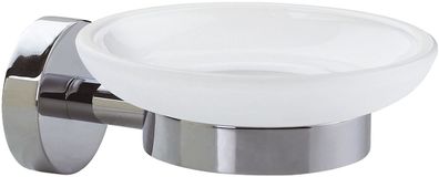 tesa® 40324-00000-00 Ablagekorb Seife - Metall chrom/Glas satiniert