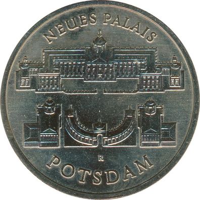 DDR 5 Mark 1986 A Neues Palais in Potsdam*