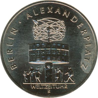 DDR 5 Mark 1987 A Alexanderplatz in Berlin*