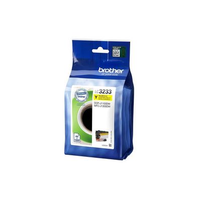 Brother® LC3233Y Original Brother Tintenpatrone gelb (LC-3233Y)