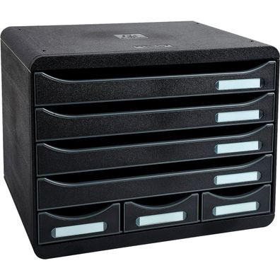 Exacompta 307714D Store-Box Mini 7 Laden schw