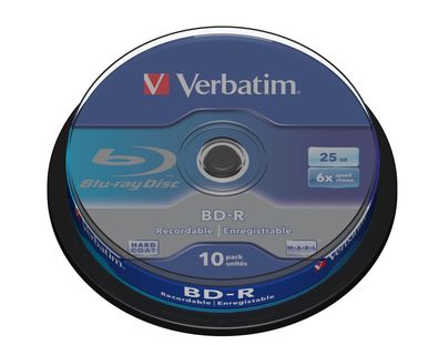 Verbatim 43742 Verbatim Blu-ray BD-R 25GB 6x