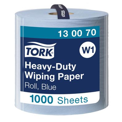 TORK 130070 Putztuchrolle Advanced 430 2-lagig blau, 1.000 Blätter