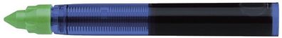 Schneider 50-185404 Rollerpatrone One Change - 0,6 mm, grün (dokumentenecht), 5er Sch
