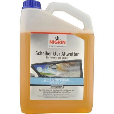 NIGRIN 73188 KFZ-Scheiben-Frostschutz Allwetter Fertigmix 3 l