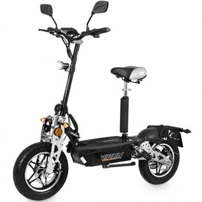 Viron Elektroscooter mit Straßenzulassung VR-1500-EEC - Elektroroller 1000 Watt, E-Sc