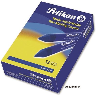 Pelikan® 701102 Wachs-Signierkreide 772/12 - gelb