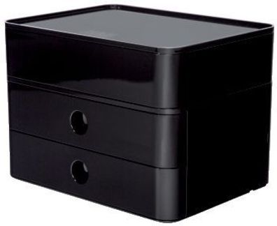 HAN 1100-13 SMART-BOX PLUS Allison Schubladenbox mit Utensilienbox - stapelbar, 2 Lad