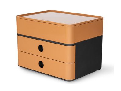 HAN 1100-83 SMART-BOX PLUS Allison Schubladenbox mit Utensilienbox - stapelbar, 2 Lad