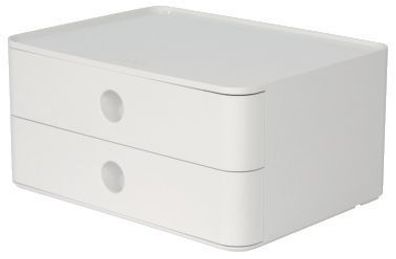 HAN 1120-12 SMART-BOX Allison Schubladenbox - stapelbar, 2 Laden, snow white/snow whi
