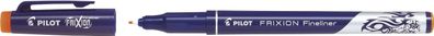Pilot SW-FF-O Fineliner FriXion - 0,45 mm, orange, radierbar