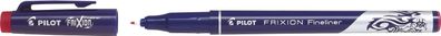 Pilot SW-FF-R Fineliner FriXion - 0,45 mm, rot, radierbar