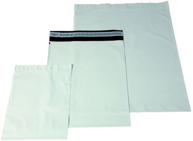 docuCARE® 2FSDC370006 Folienversandtasche - 400 x 500 mm, 100 Stück, weiß