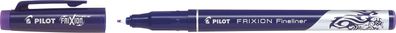 Pilot SW-FF-V Fineliner FriXion - 0,45 mm, violett, radierbar