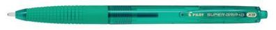Pilot BPGG-8R-XB-G Druckkugelschreiber Super Grip G - XB 0,6 mm, grün
