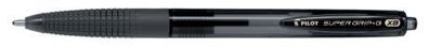 Pilot BPGG-8R-XB-B Druckkugelschreiber Super Grip G - XB 0,6 mm, schwarz
