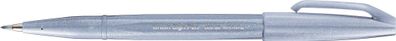 Pentel Arts SES15C-S3X PentelArts Faserschreiber Brush Sign Pen blaugrau(S)