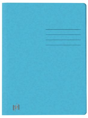 Oxford 400116203 Schnellhefter TOP FILE+ - A4, Karton 390g/qm, kfm. und Amtsheftung,
