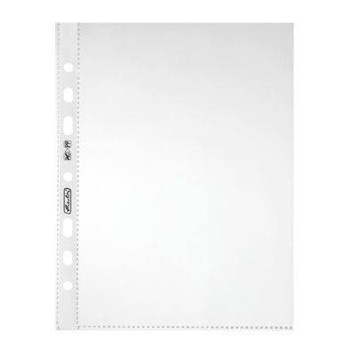 herlitz 5825252 herlitz Prospekthülle, DIN A5, glasklar, 0,050 mm