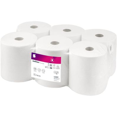 wepa 317820 satino by wepa Handtuchrolle Prestige 2-lagig 150 m