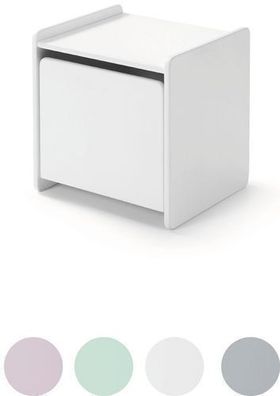 Vipack "KIDDY" Nachtkonsole in 4 Farben - Nachttisch Nachtschrank - MDF lackiert