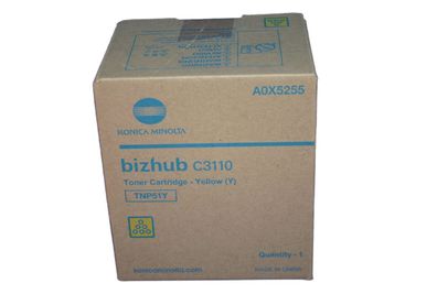 Konica Minolta TNP51Y Toner Yellow A0X5255 -A