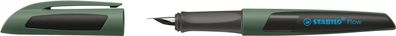 Stabilo 5071/3-41 Stabilo Füllhalter Flow SPORTY M, schwarz/olivgrün