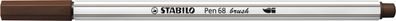 Stabilo 568/45 Stabilo Pinselstift Pen 68 brush, braun