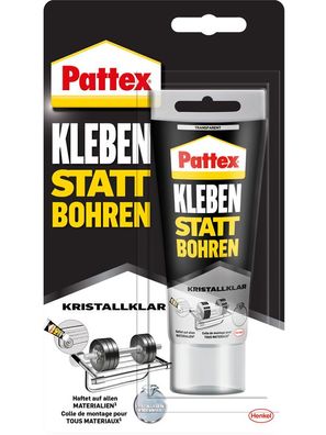 Pattex PKBC1 Kraftkleber Kleben statt Bohren, 90 g Standtube