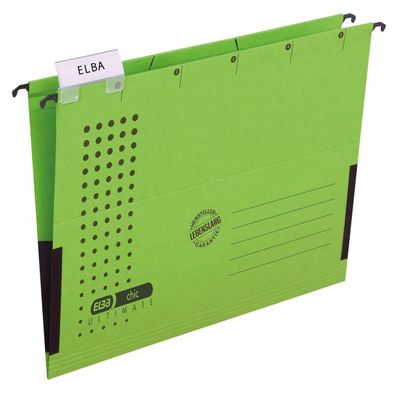 ELBA 100560146 Hängetasche chic Ultimate, DIN A4, grün, 5er