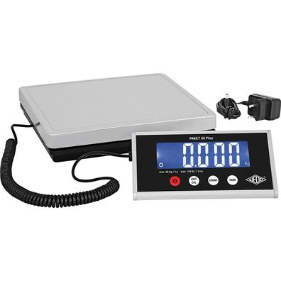 WEDO 50 7605005 Elektronische Paketwaage Paket 50 Plus 50 kg