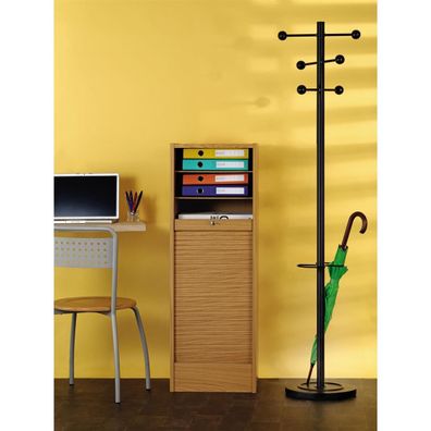 UNiLUX 400095391 Garderobenständer "ACCESS", Höhe: 1.750 mm, schwarz
