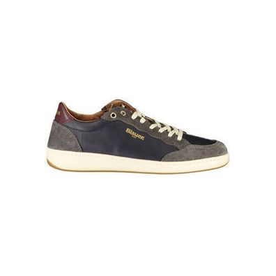 Blauer Blue Leather Men Sneaker