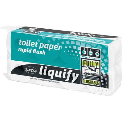 wepa Toilettenpapier liquify 3-lagig