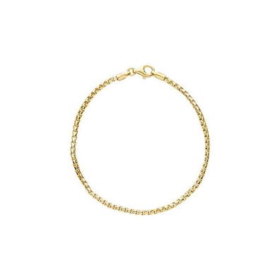 Armkette 16 cm - Silber vergoldet - Veneziamuster