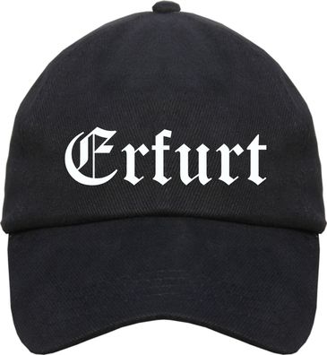 Erfurt Cappy - Altdeutsch bedruckt - Schirmmütze Cap - Größe: Einheitsg