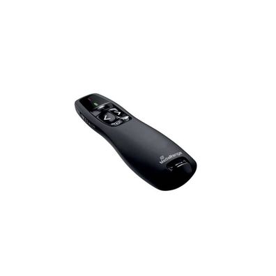 MediaRange MROS220 Präsentationsfernbedinung mit 5 Tasten und rotem Laserpointer, sch