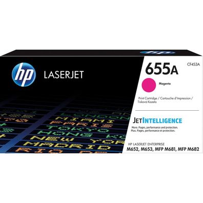 HP 655A (CF453A) magenta Tonerkartusche