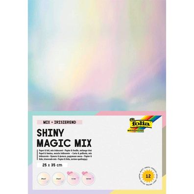 folia 31249 irisierender Papier-Mix 250 x 350 mm