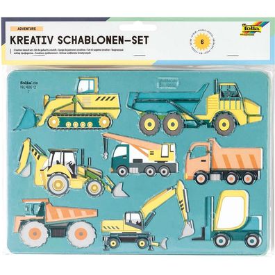 folia 40612 Kreativ-Schablonen "Adventure"