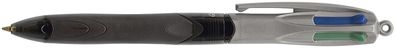 12x BiC® 8922931 Vierfarbkugelschreiber 4 Colours GRIP PRO - dokumentenecht, 0,4 mm,
