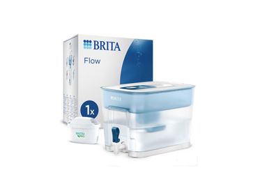 BRITA Flow Cool Wasserfilterkanne & Dispenser blau