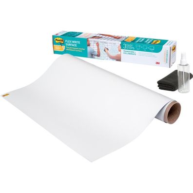 Post-it® FWS8X4 selbstklebende Whiteboardfolie Flex Write Surface blanko