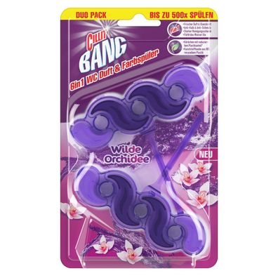 CILLIT BANG COLOR POWER WC-Duftspüler Wilde Orchidee 2 St