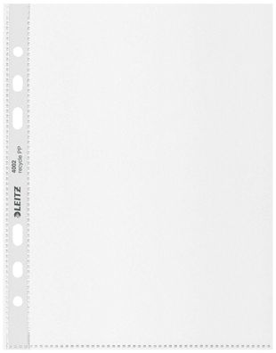 Leitz 4002-00-03 4002 Prospekthülle Recycle - A5, PP, genarbt, dokumentenecht, 25 Stü