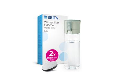 BRITA Vital Wasserfilterflasche 0,6 l hellgrün