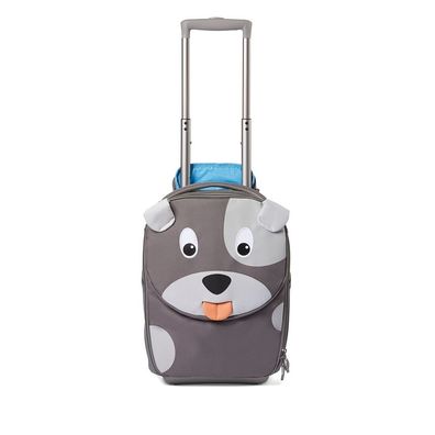 Affenzahn Kinderkoffer Hund Hugo grau 30l Trolley Handgepäck
