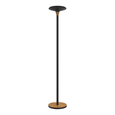 UNiLUX400140805 UNiLUX LED-Deckenfluter BALY Bamboo, schwarz-bambus