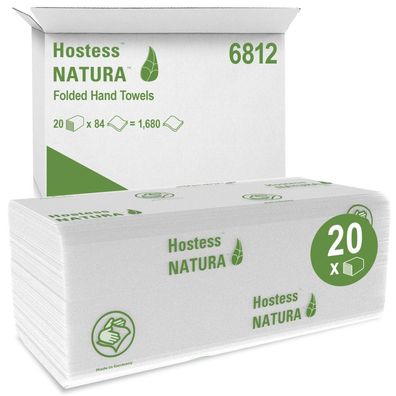 Scott® 6812 Scott® Papierhandtücher NATURA Lagen-Falzung 2-lagig 1.680 Tücher